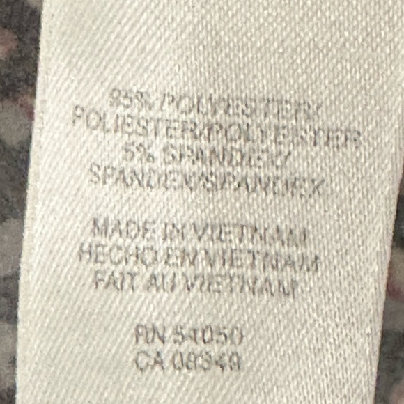 Jones New York Multi Color Print Stretchy Flowy - Picture 9 of 9